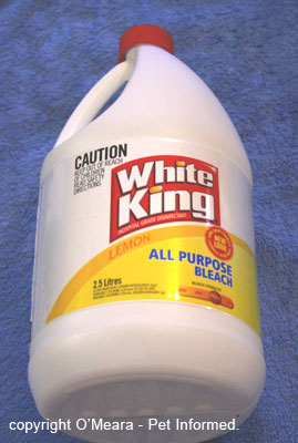 Deadly parvo infectious disease particles are shed into the environment via feces. Disinfection is important if we are to prevent parvo virus from spreading. Bleach is one household parvovirus disinfectant that actually works.