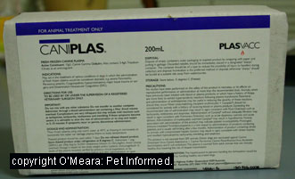 image of one of the plasma products used in australian veterinary practice