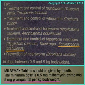 The minimum dose of praziquantel for breaking the hydatid tapeworm life cycle is 5-10mg/kg.